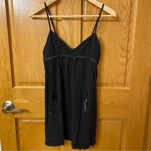 Aerie Black Nightgown